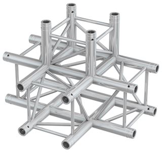 Εμφάνιση  λεπτομερειών BEAMZ PRO P30-T42 TRUSS 4 WAY T-JUNCTION 0,5M Εικόνα της BEAMZ PRO P30-T42 TRUSS 4 WAY T-JUNCTION 0,5M