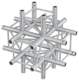 Εμφάνιση  λεπτομερειών BEAMZ PRO P30-C60 TRUSS 6 WAY X-JUNCTION 0,5M Εικόνα της BEAMZ PRO P30-C60 TRUSS 6 WAY X-JUNCTION 0,5M