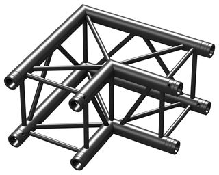 Εμφάνιση  λεπτομερειών BEAMZ PRO P30-C21 TRUSS 2 WAY CORNER 90' 0,5B Εικόνα της BEAMZ PRO P30-C21 TRUSS 2 WAY CORNER 90' 0,5B