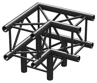 Εμφάνιση  λεπτομερειών BEAMZ PRO P30-C30 TRUSS 3 WAY CORNER 0,5 BLK Εικόνα της BEAMZ PRO P30-C30 TRUSS 3 WAY CORNER 0,5 BLK
