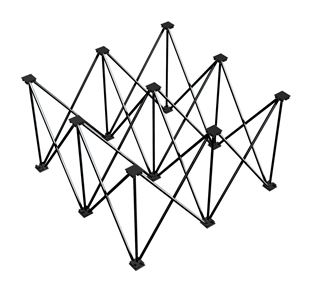 Εμφάνιση  λεπτομερειών POWER DYNAMICS SPIDER D750 RISERS 1X1 BLACK 60CM Εικόνα της POWER DYNAMICS SPIDER D750 RISERS 1X1 BLACK 60CM